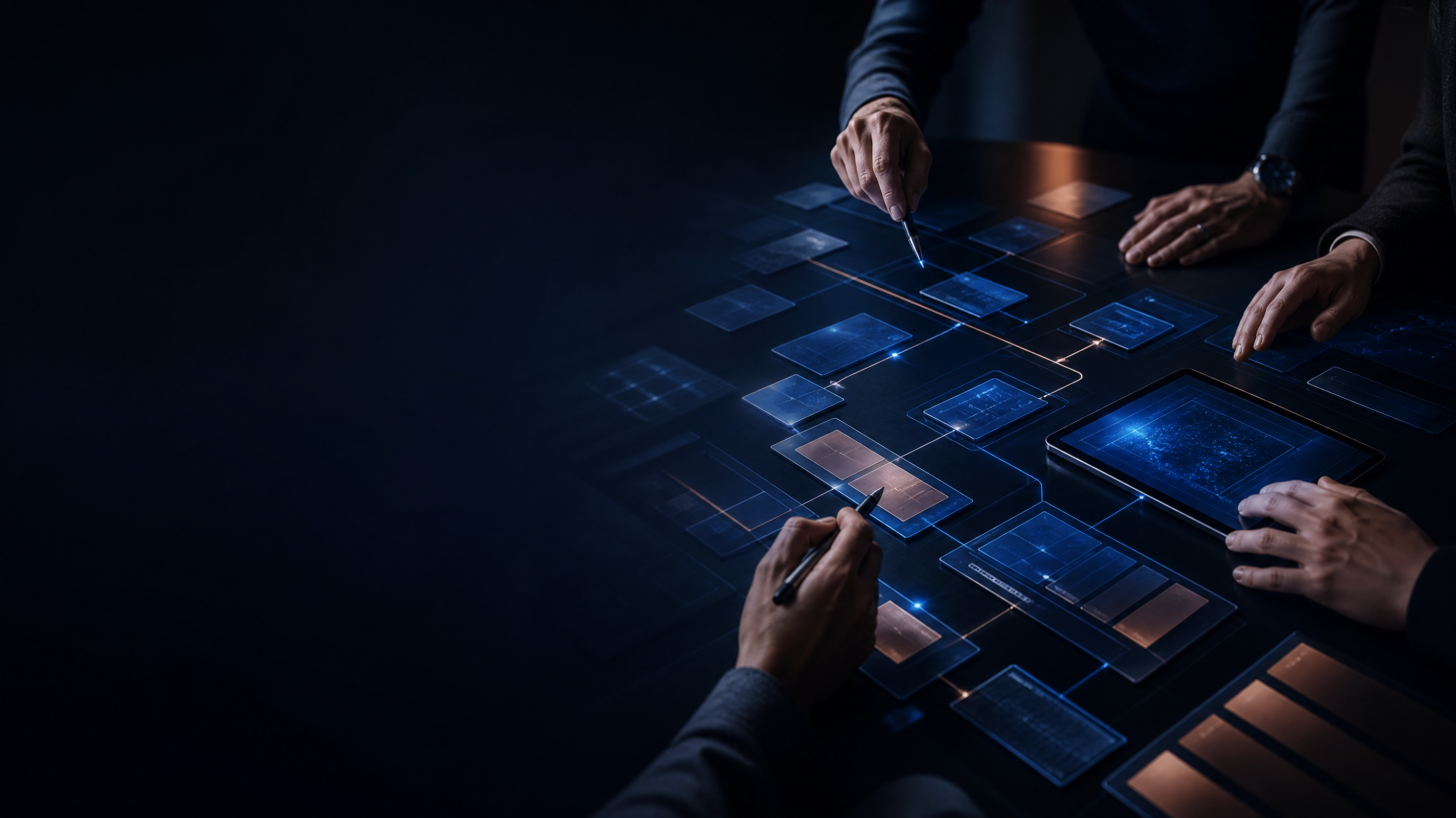 A collaborative project discovery setting